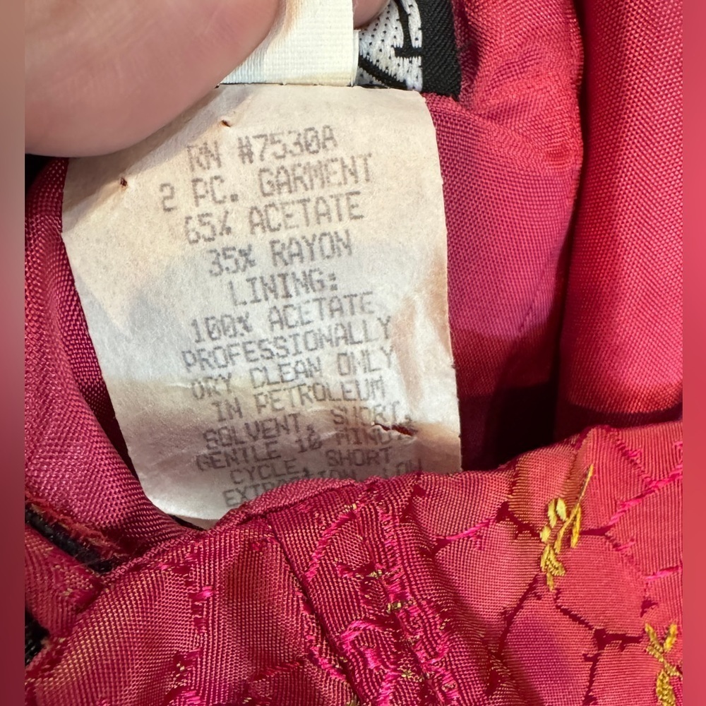 Vintage corset top 2-piece dress - Picture 11 of 12